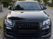 Накладки на зеркала заднего вида Audi Q5 8R / SQ5 2009&ndash;2017 чёрный глянец