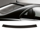 Спойлер козирок на Mercedes-Benz C-class W204 чорний глянсовий ABS-пластик