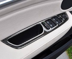 Накладки панели подъемника окон BMW X5 E70 / X6 E71 карбон