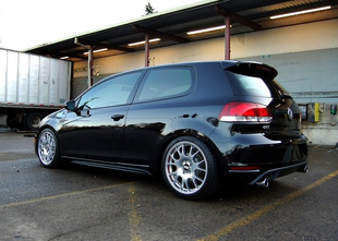 Cпойлер кришки багажника VW Golf 6 стиль GTI (ABS-пластик)