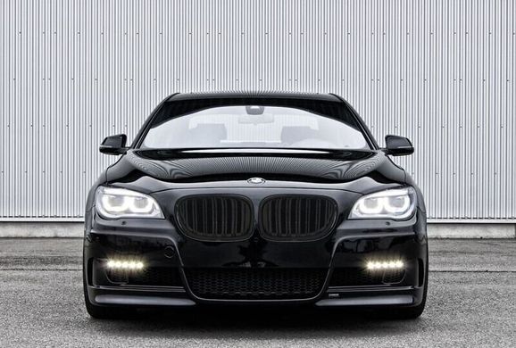 Решітка радіатора BMW F01 чорна глянсова