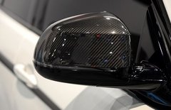 Карбоновые накладки зеркал BMW X3 F25 / X4 F26 / X5 F15 / X6 F16 стандартный дизайн