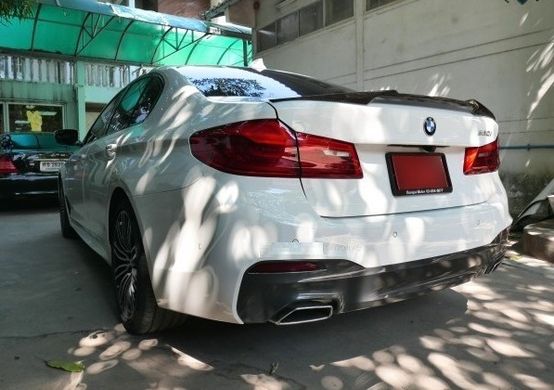 Спойлер багажника BMW G30 стиль М4 (ABS-пластик)
