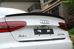 Спойлер на Audi A4 B8 стиль S4 ABS-пластик (2012-2015)
