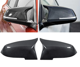 Накладки дзеркал BMW F10/F11/F18 під карбон (14-16 р.в.)