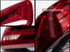 Оптика задняя, фонари MITSUBISHI LANCER X красные дымчатые диодные