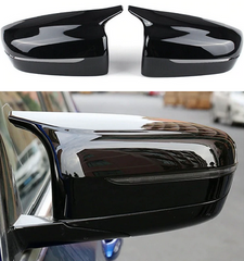 Накладки на зеркала BMW G20 / G30 / G32 / G11 / G12 М стиль черный глянец