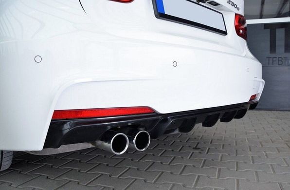 Накладка на задній бампер BMW F30 М-Performance