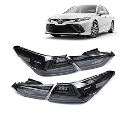 Оптика задня, ліхтарі на Toyota Camry 70 димчасті