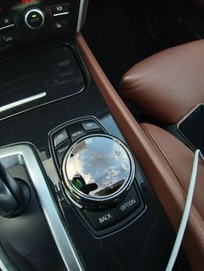 Накладка на кнопки мультимедійного центру BMW F10, F20, F30