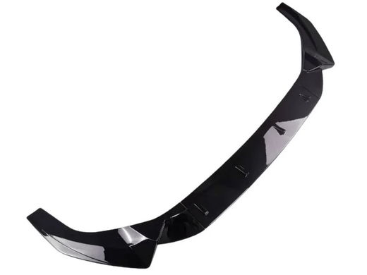 Накладка переднього бампера A5 S-Line  Maxton Style (19-24 р.в.)чорна глянсова