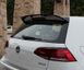 Спойлер VW Golf 7 стиль Votex черный глянец ABS-пластик (12-18 г.в.)